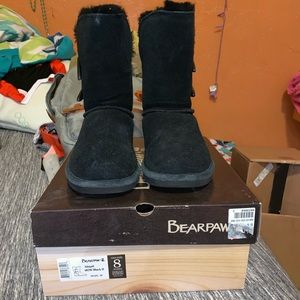 Black Bear paw winter boots